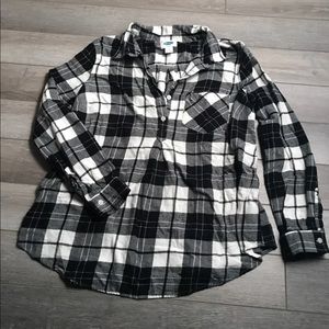 Old Navy Maternity Long sleeve Flannel Top